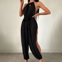 Load image into Gallery viewer, Women'S Sleeveless Halter Jumpsuit
