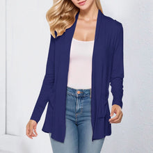Load image into Gallery viewer, Fall Cardigan Women'S Plain Long Sleeved
