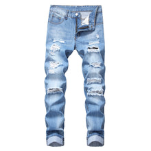 Load image into Gallery viewer, Men's Light Blue Jeans