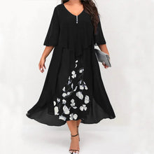 Load image into Gallery viewer, Oversized Summer Long Dress