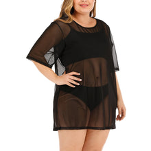 Load image into Gallery viewer, Swimwear Half Sleeve Beach Dress