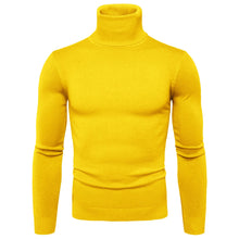 Load image into Gallery viewer, Men's Black Turtleneck Sweater