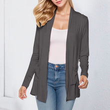 Load image into Gallery viewer, Fall Cardigan Women'S Plain Long Sleeved