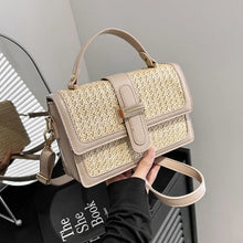 Load image into Gallery viewer, Straw Crossbody Bag