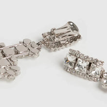 Load image into Gallery viewer, Drop Pendant Cross Earrings
