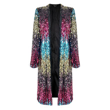 Load image into Gallery viewer, Muticolor Sequins Blazer
