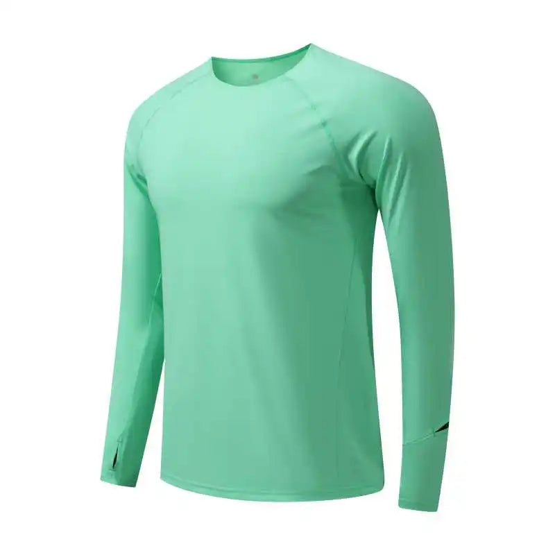 Men Long Sleeve T-Shirt Fitness