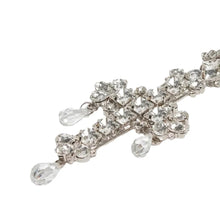 Load image into Gallery viewer, Drop Pendant Cross Earrings
