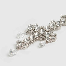 Load image into Gallery viewer, Drop Pendant Cross Earrings
