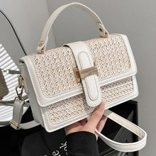Load image into Gallery viewer, Straw Crossbody Bag

